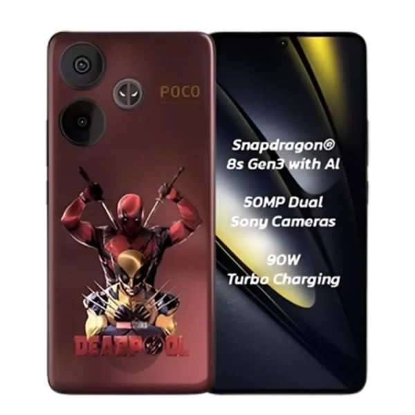 POCO F6 Deadpool Edition
