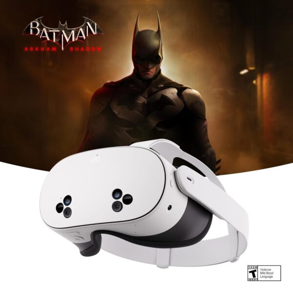 Meta Quest 3S with Free Batman Bundle