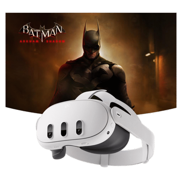 Meta Quest 3 Mixed Reality Headset + Batman: Arkham Shadow