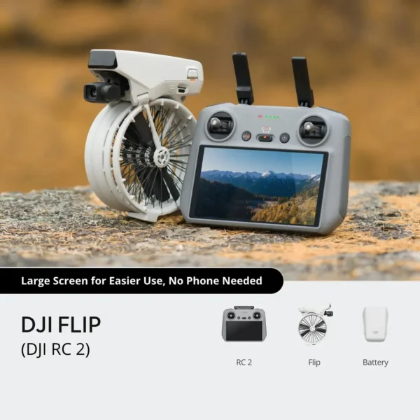 DJI Flip with (DJI RC 2 Remote with Display) Drone - Image 3