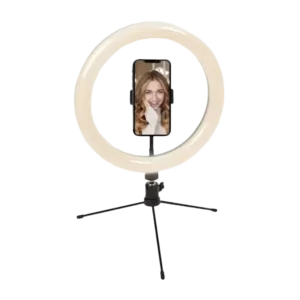 Cygnett V-Glamour 10-inch Selfie Ring Light with Bluetooth Remote & Tripod