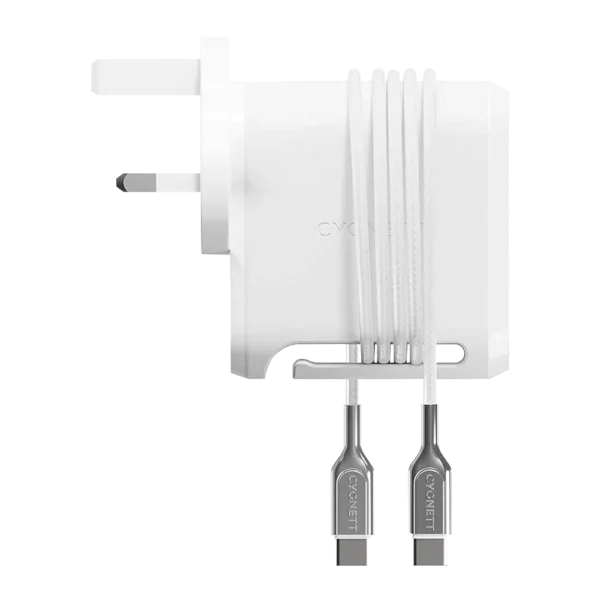 Cygnett PowerMaxx 70W Dual Port GaN Wall Charger