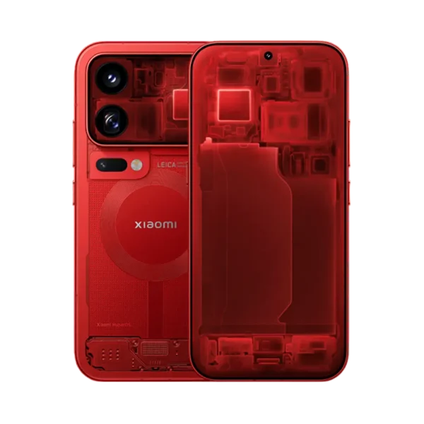 Xiaomi 18 Pro Max Red Transparent Special Edition