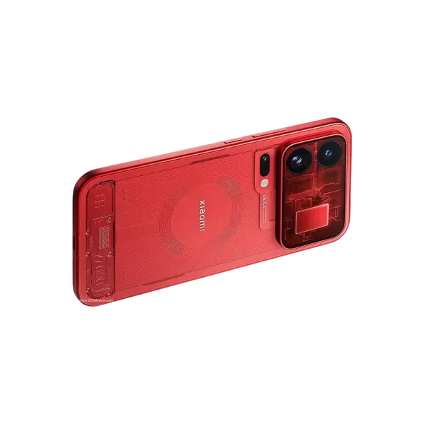 Xiaomi 18 Pro Max Red Transparent Special Edition