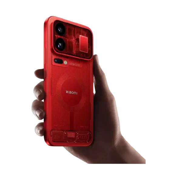 Xiaomi 18 Pro Max Red Transparent Special Edition